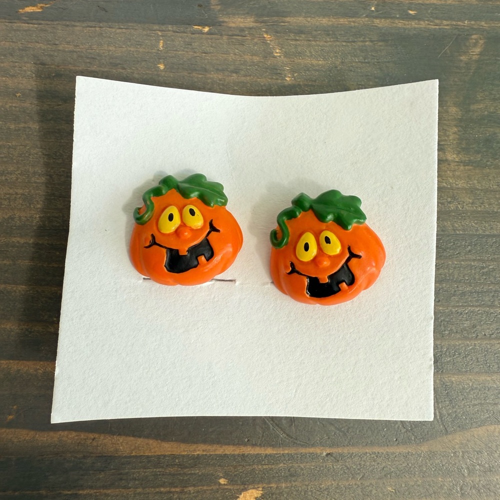 Vintage Halloween clip on earrings 🎃RUSS